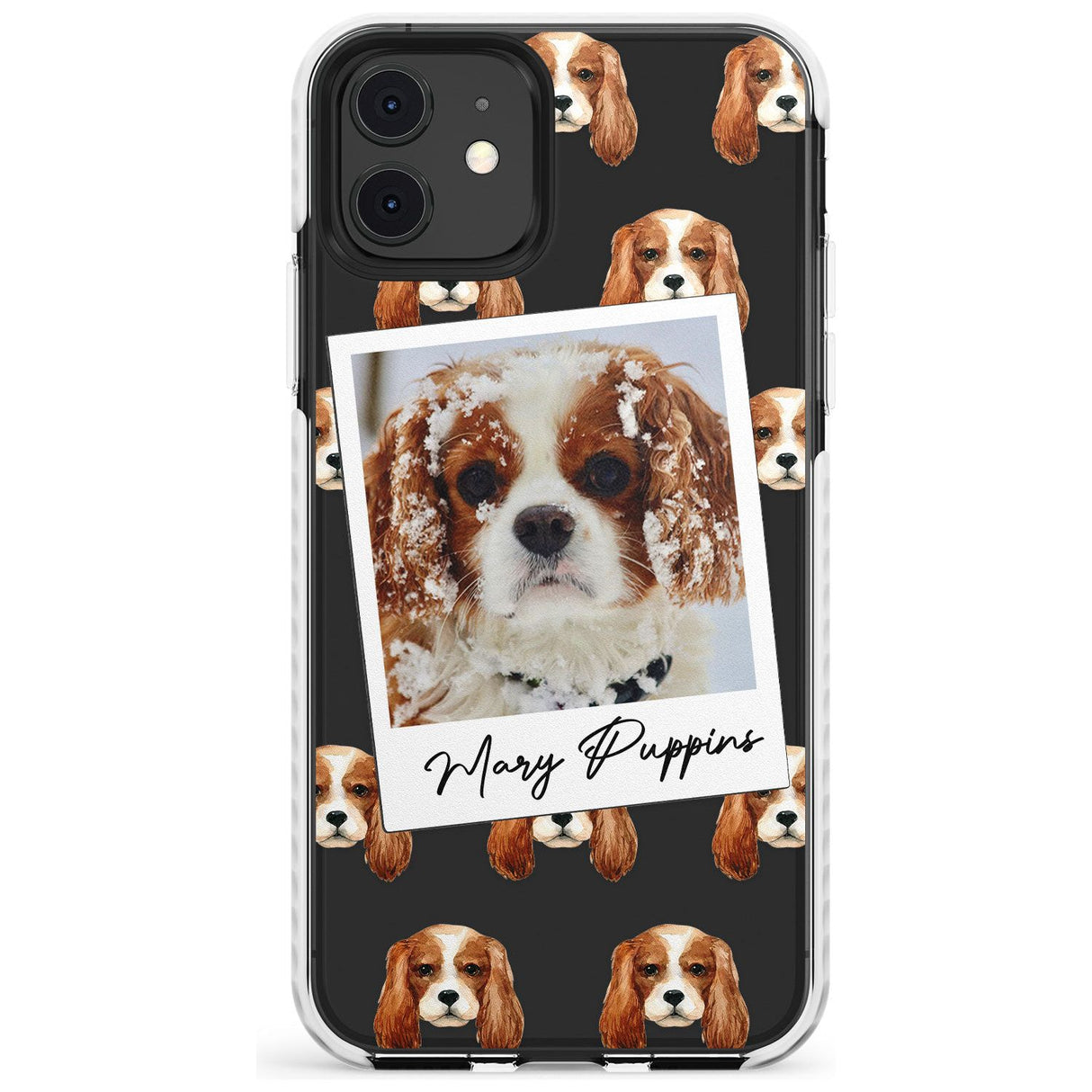 Cavalier King Charles - Custom Dog Photo Slim TPU Phone Case for iPhone 11