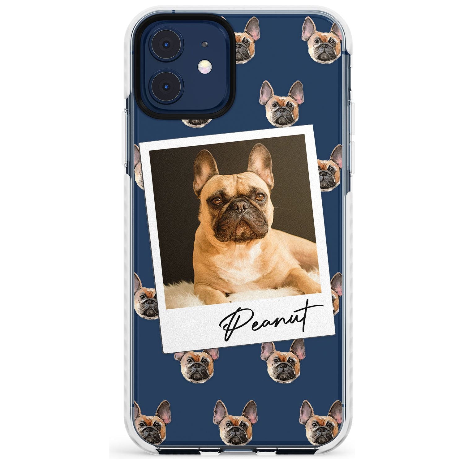 French Bulldog, Tan - Custom Dog Photo Slim TPU Phone Case for iPhone 11