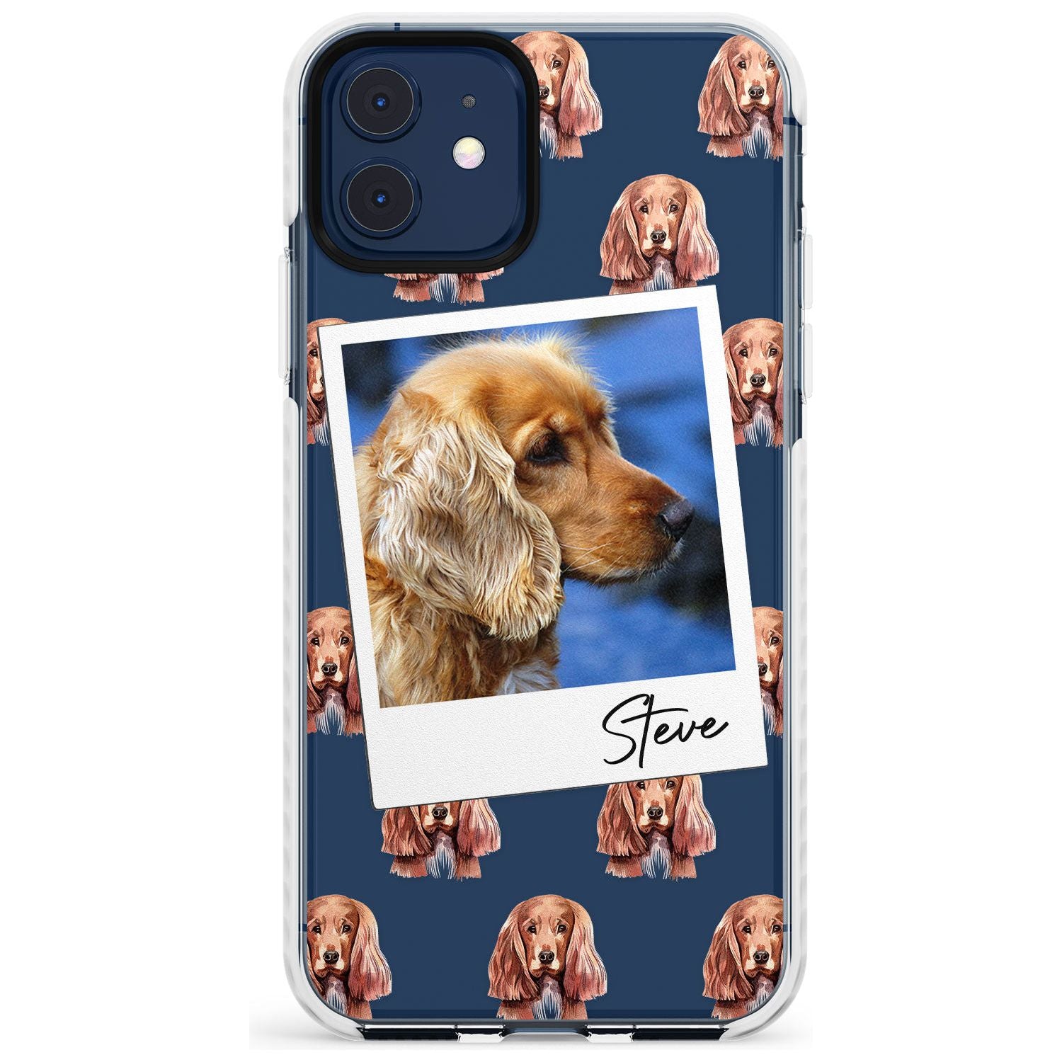 Cocker Spaniel - Custom Dog Photo Slim TPU Phone Case for iPhone 11