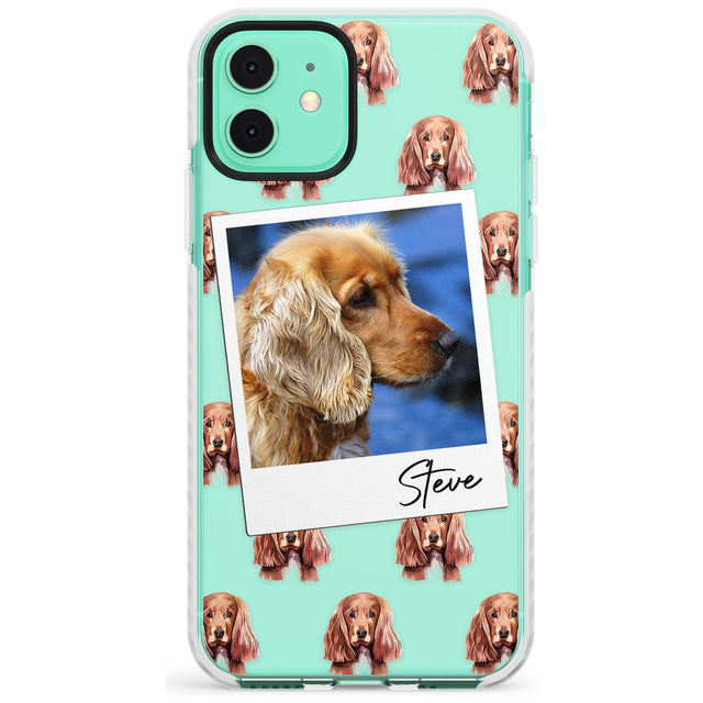 Cocker Spaniel - Custom Dog Photo Slim TPU Phone Case for iPhone 11