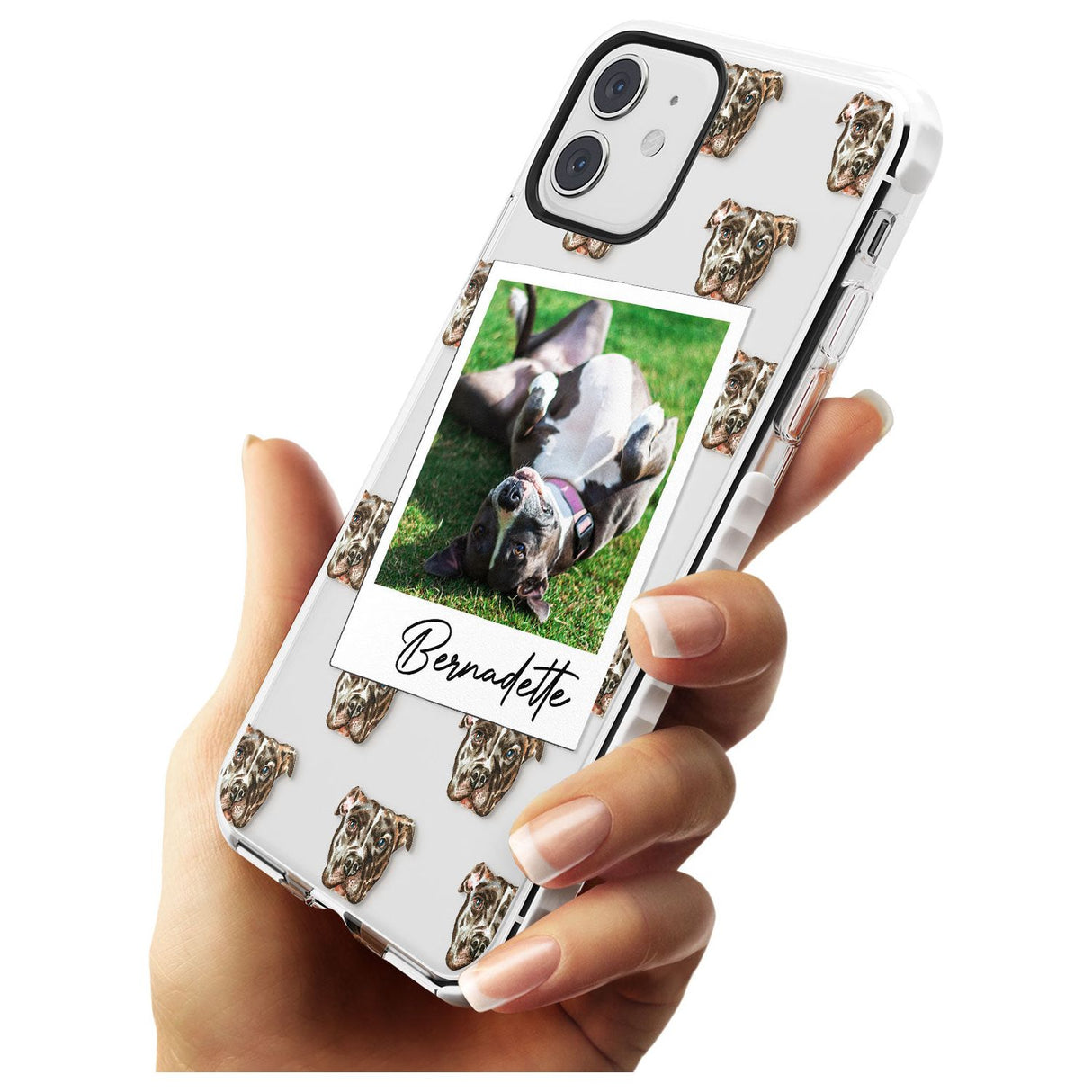 Staffordshire Bull Terrier - Custom Dog Photo Slim TPU Phone Case for iPhone 11