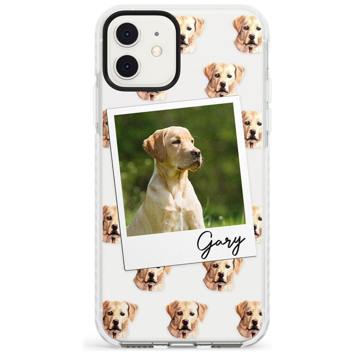 Labrador, Tan - Custom Dog Photo Slim TPU Phone Case for iPhone 11