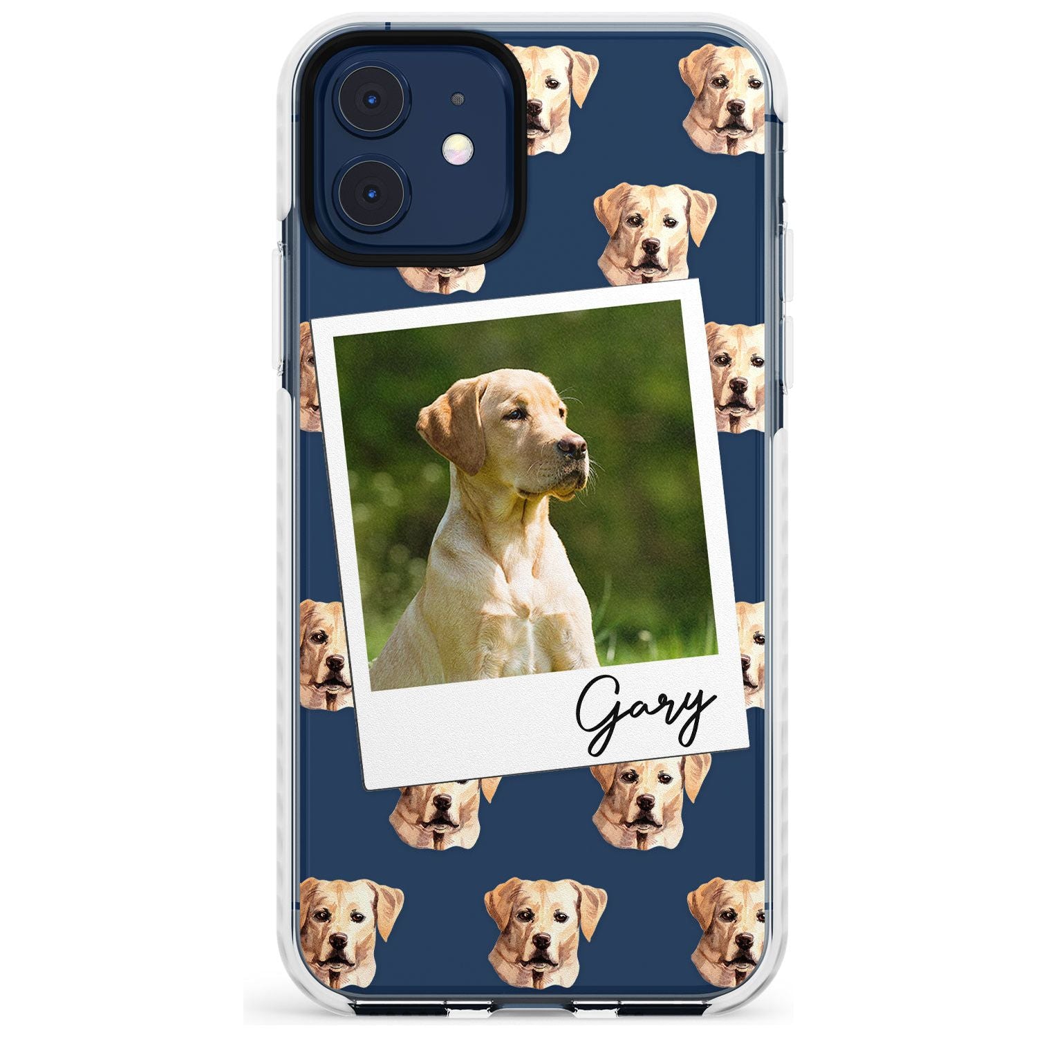 Labrador, Tan - Custom Dog Photo Slim TPU Phone Case for iPhone 11