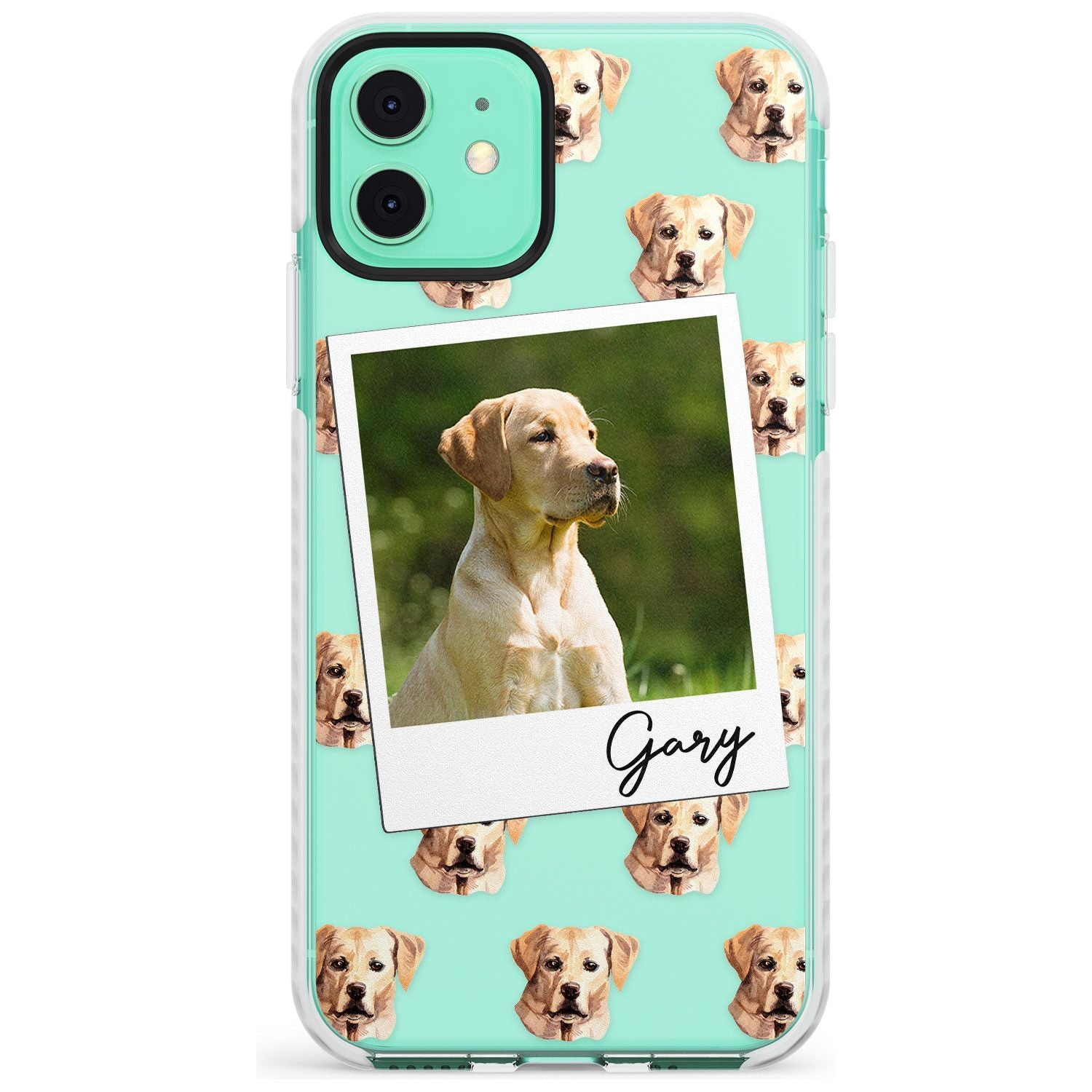 Labrador, Tan - Custom Dog Photo Slim TPU Phone Case for iPhone 11