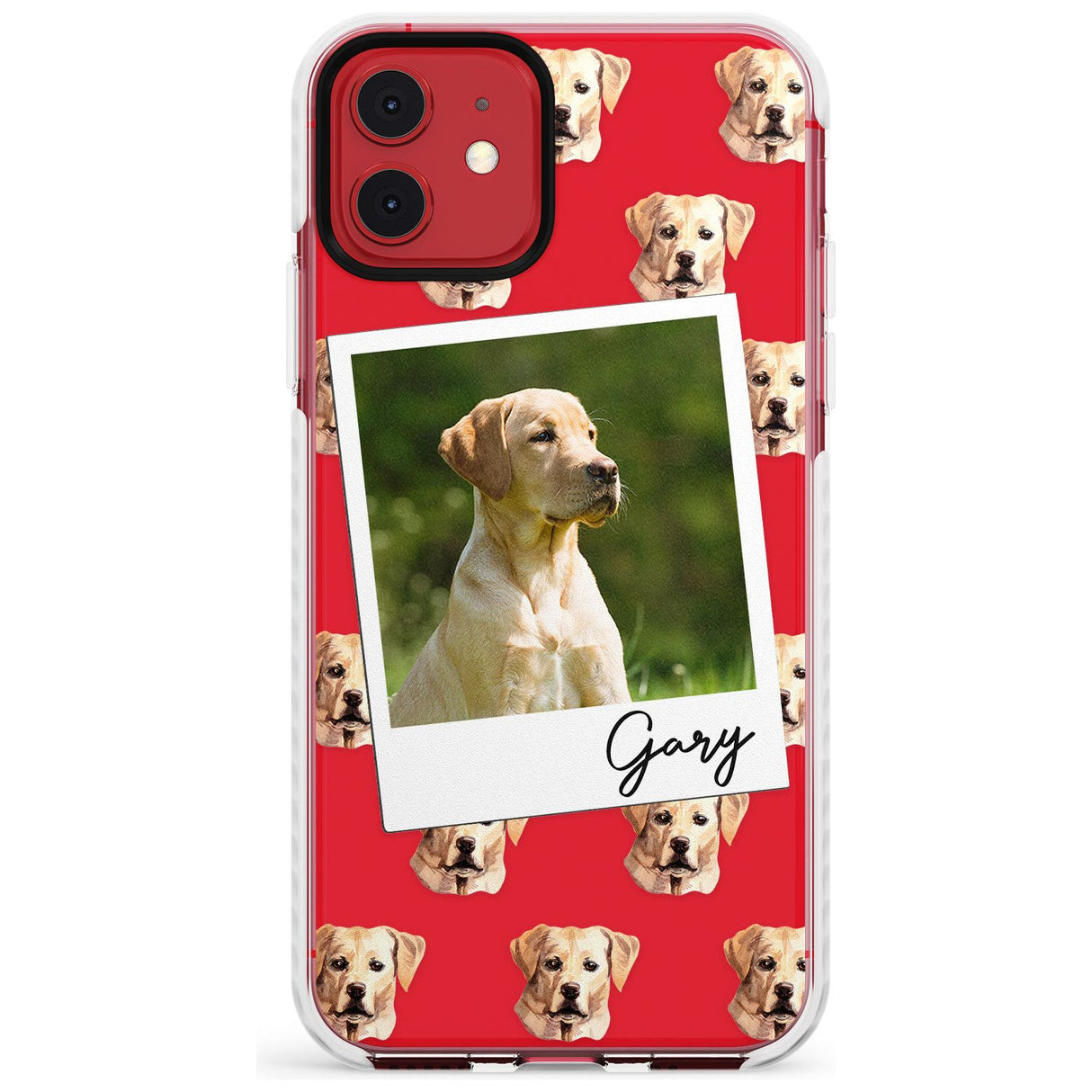 Labrador, Tan - Custom Dog Photo Slim TPU Phone Case for iPhone 11