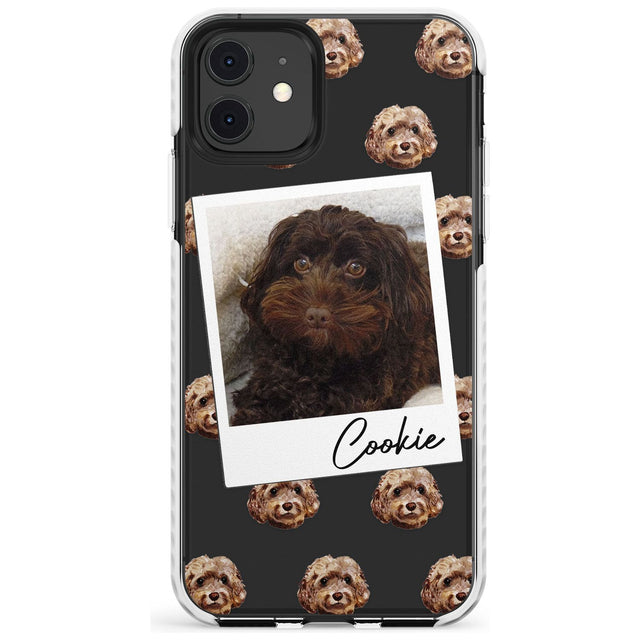 Cockapoo, Brown - Custom Dog Photo Slim TPU Phone Case for iPhone 11