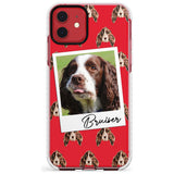 Springer Spaniel - Custom Dog Photo Slim TPU Phone Case for iPhone 11