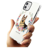 German Shepherd - Watercolour Dog Portrait Impact Phone Case for iPhone 11