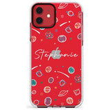 Customisable Space Pattern (Clear) Slim TPU Phone Case for iPhone 11