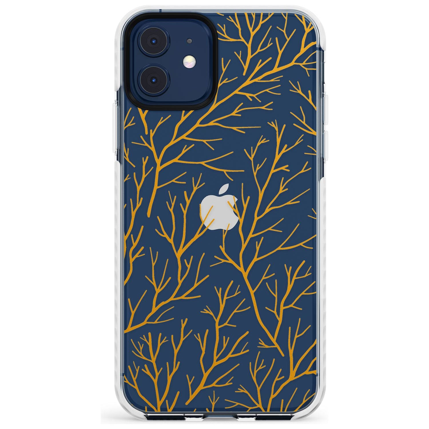 Personalised Bramble Branches Pattern Impact Phone Case for iPhone 11