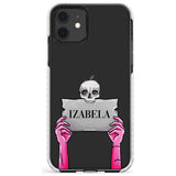 Personalised Grave Plaque Impact Phone Case for iPhone 11