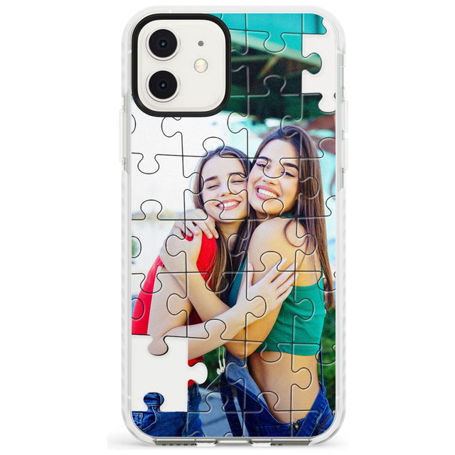 Personalised Jigsaw Puzzle Photo Impact Phone Case for iPhone 11