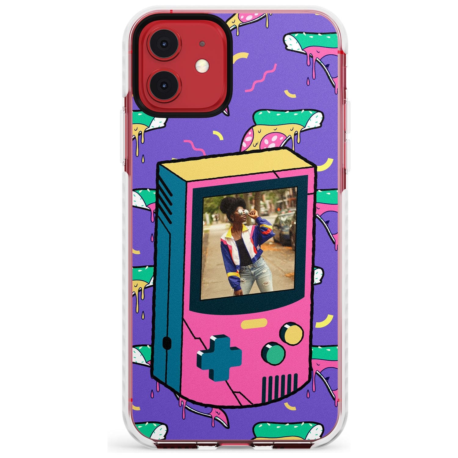 Personalised Retro Game Photo Case Impact Phone Case for iPhone 11