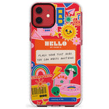 Custom Nostalgia Sticker Mix #2 Slim TPU Phone Case for iPhone 11