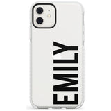 Personalised Create your own Warning Label Impact Phone Case for iPhone 11, iphone 12