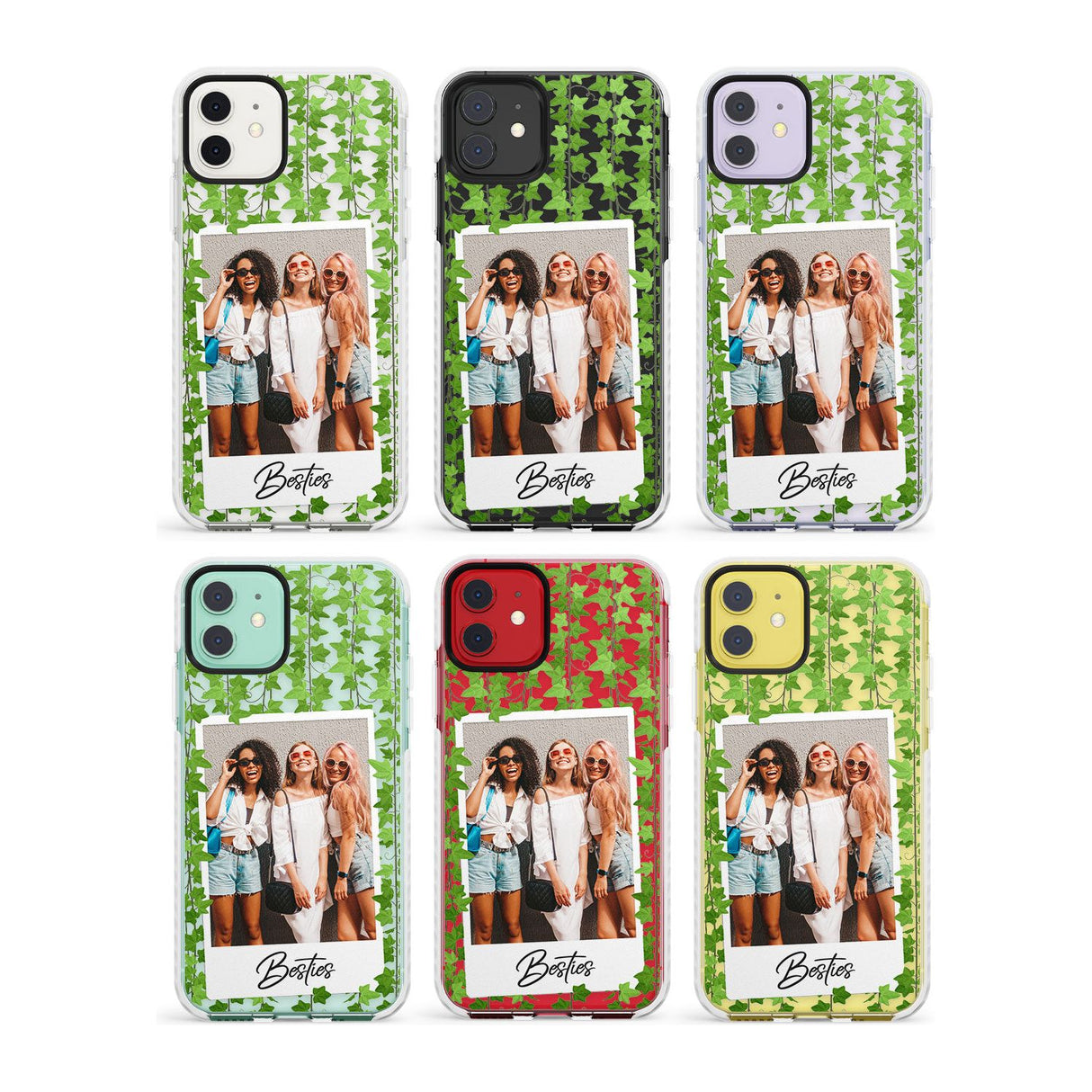 Personalised Snake Instant Photo Impact Phone Case for iPhone 11, iphone 12