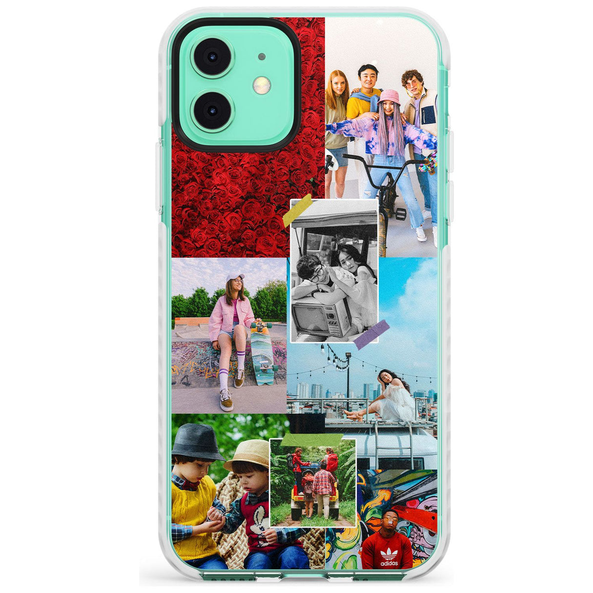 Personalised Photo Collage Impact Phone Case for iPhone 11