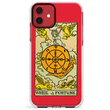 Wheel of Fortune Tarot Card - Colour Slim TPU Phone Case for iPhone 11