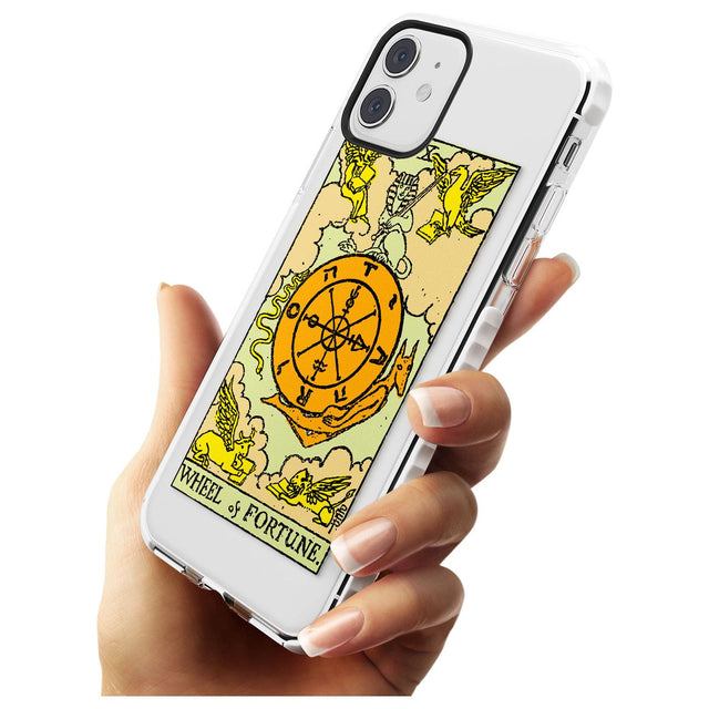 Wheel of Fortune Tarot Card - Colour Slim TPU Phone Case for iPhone 11