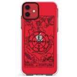 Wheel of Fortune Tarot Card - Transparent Slim TPU Phone Case for iPhone 11