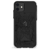 The Lovers Tarot Card - Transparent Slim TPU Phone Case for iPhone 11