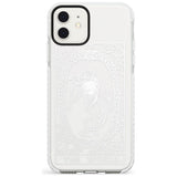 The World Tarot Card - White Transparent Slim TPU Phone Case for iPhone 11