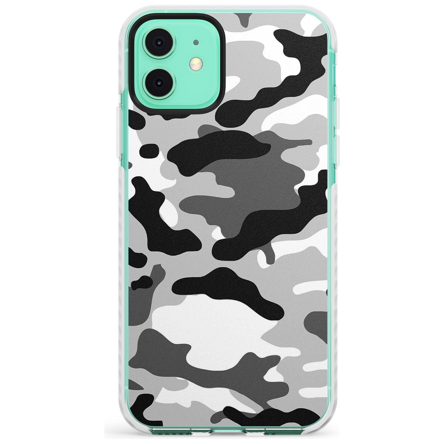 Grey Camo Impact Phone Case for iPhone 11