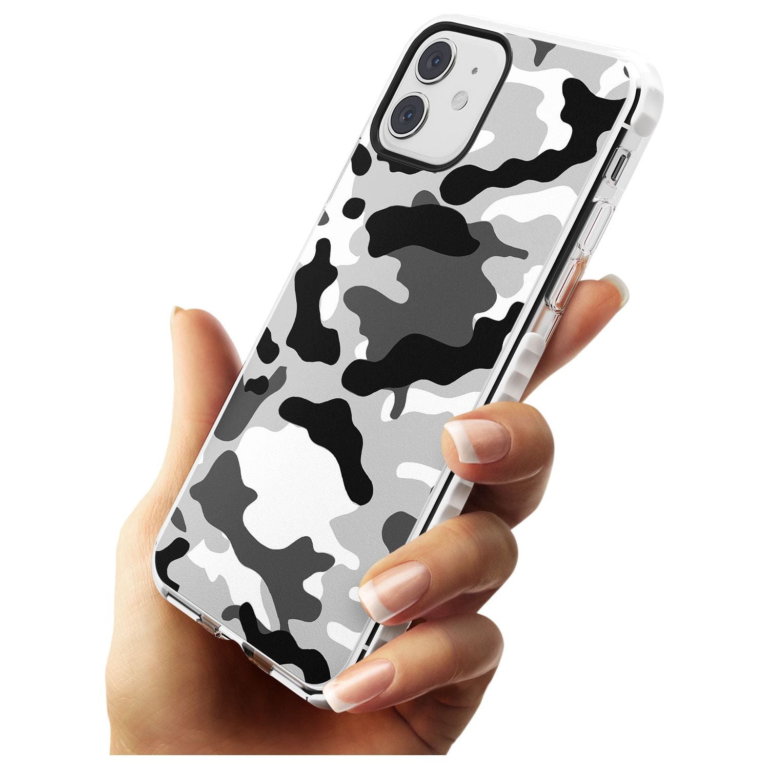 Grey Camo Impact Phone Case for iPhone 11