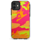 Neon Camo Impact Phone Case for iPhone 11