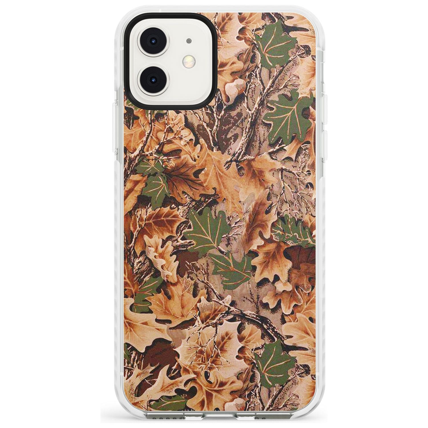 Leaves Camo Impact Phone Case for iPhone 11