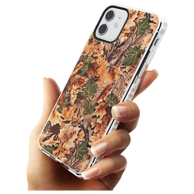 Leaves Camo Impact Phone Case for iPhone 11