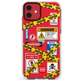 CAUTION Slim TPU Phone Case for iPhone 11