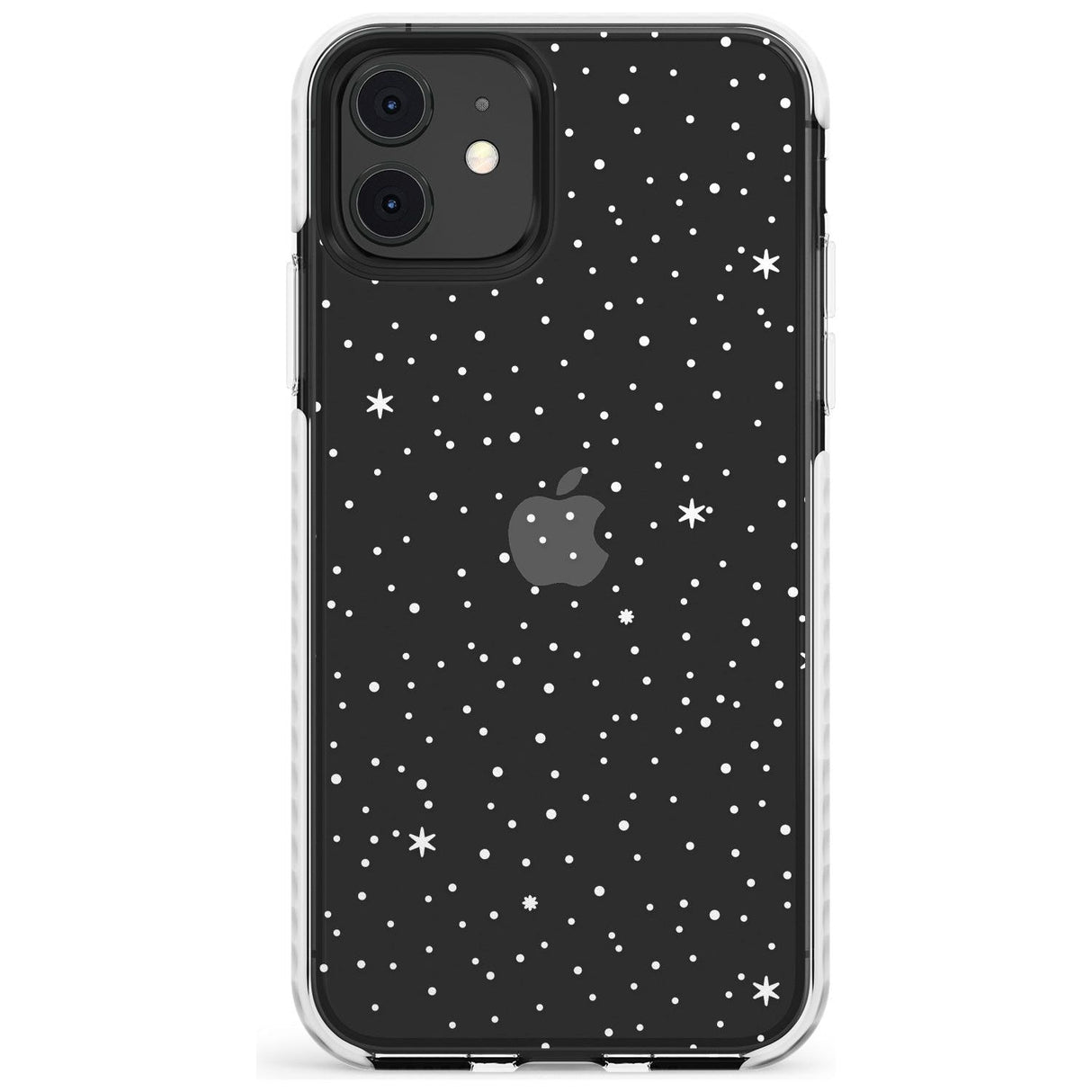 Celestial Starry Sky White Slim TPU Phone Case for iPhone 11