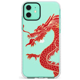 Large Black Dragon Impact Phone Case for iPhone 11