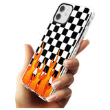 Checkered Fire iPhone Case   Phone Case - Case Warehouse