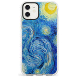 The Starry Night by Vincent Van Gogh Slim TPU Phone Case for iPhone 11