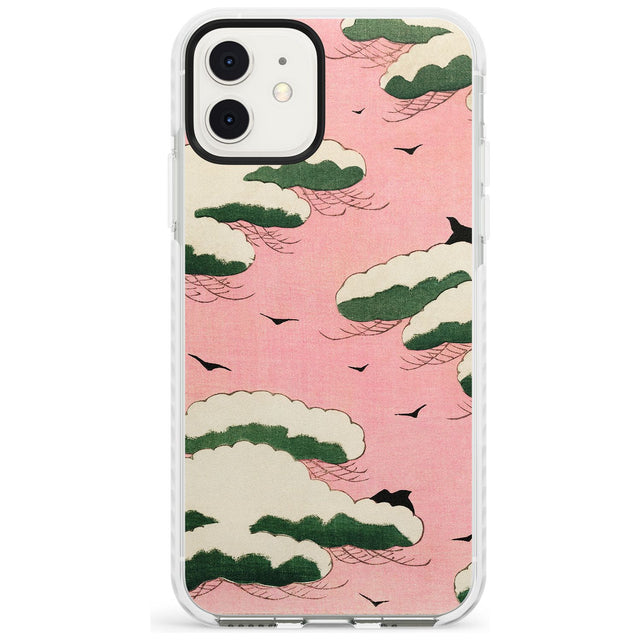 Japanese Pink Sky by Watanabe Seitei Slim TPU Phone Case for iPhone 11