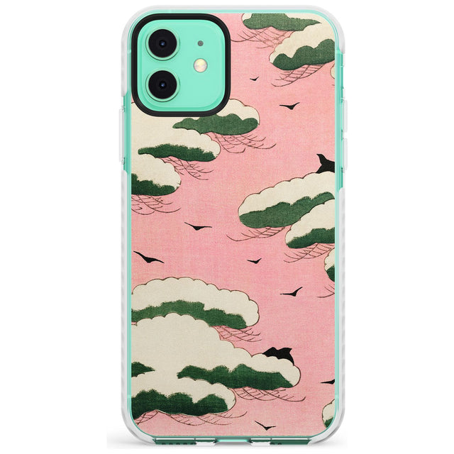 Japanese Pink Sky by Watanabe Seitei Slim TPU Phone Case for iPhone 11