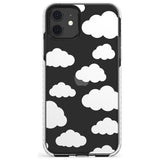 Transparent Cloud Pattern Slim TPU Phone Case for iPhone 11