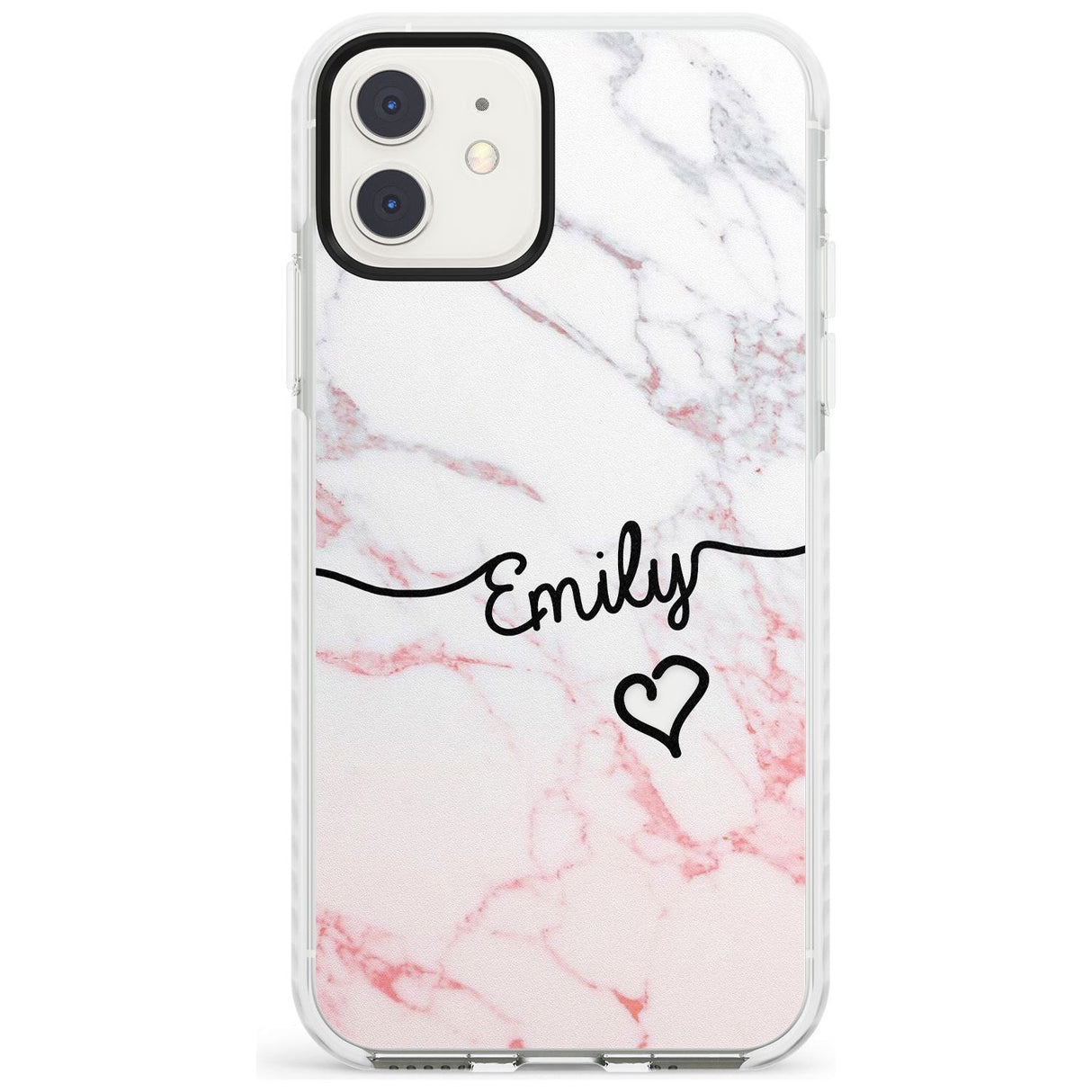 Pink Fade Marble iPhone Case  Impact Case Custom Phone Case - Case Warehouse