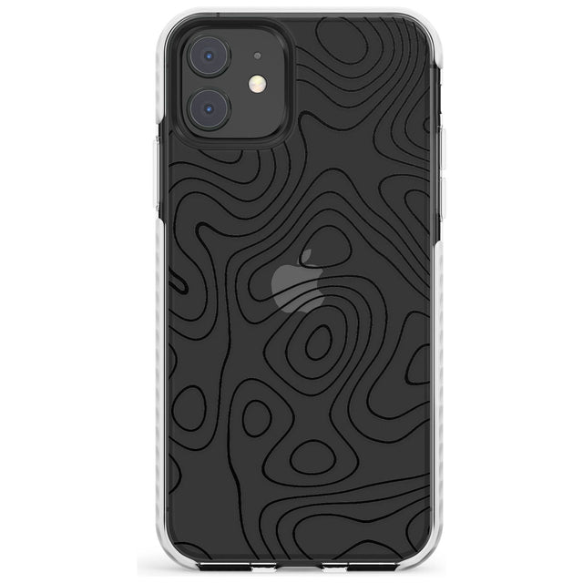 Damascus Steel Impact Phone Case for iPhone 11, iphone 12