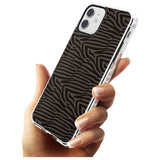 Dark Animal Print Pattern Zebra Impact Phone Case for iPhone 11