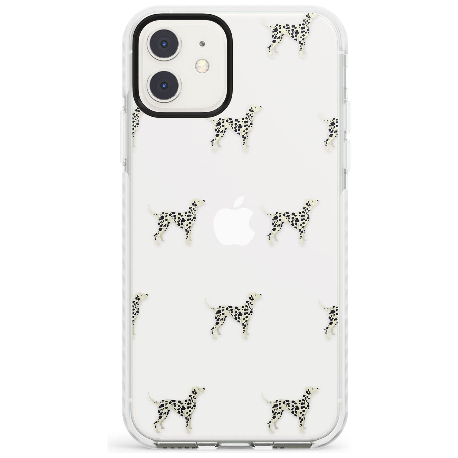 Dalmation Dog Pattern Clear Impact Phone Case for iPhone 11
