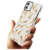 Golden Retriever Watercolour Dog Pattern Impact Phone Case for iPhone 11