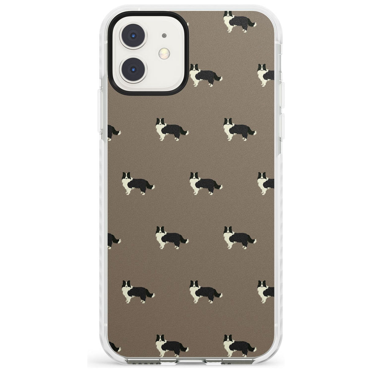 Border Collie Dog Pattern Impact Phone Case for iPhone 11