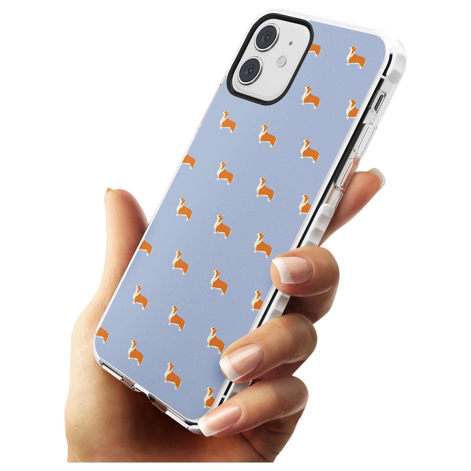 Pembroke Welsh Corgi Dog Pattern Impact Phone Case for iPhone 11