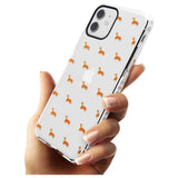 Pembroke Welsh Corgi Dog Pattern Clear Impact Phone Case for iPhone 11