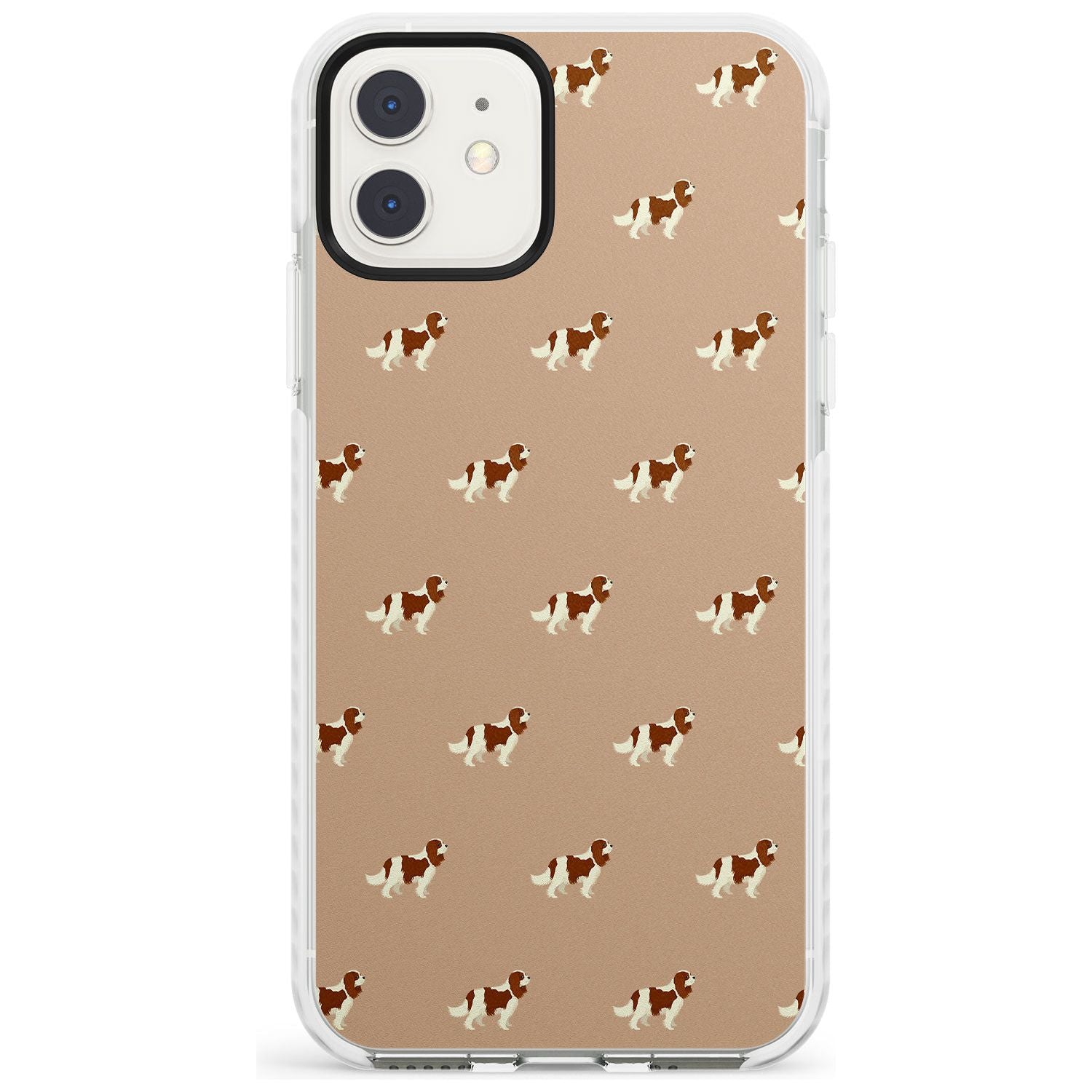 Cavalier King Charles Spaniel Pattern Impact Phone Case for iPhone 11