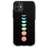 Pastel Moon Phases Slim TPU Phone Case for iPhone 11