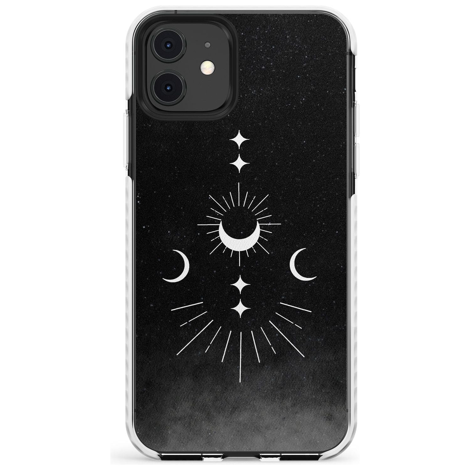Small Moon Mandala Slim TPU Phone Case for iPhone 11
